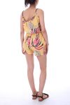 COMBINAISON SHORT 0098 JAUNE