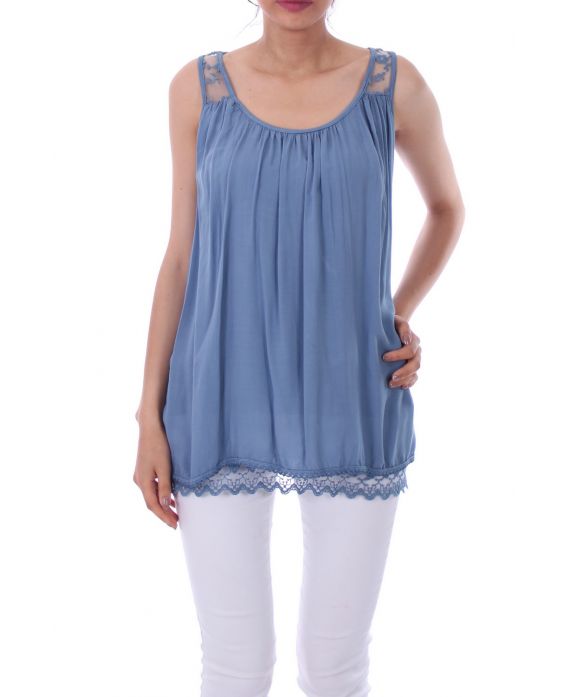 TOP LACE 0063 BLUE