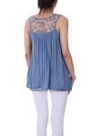 TOP LACE 0063 BLUE