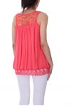 TOP LACE 0063 CORAL
