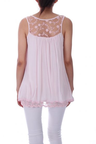 TOP DENTELLE 0063 ROSE