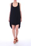 ROBE DOS FANTAISIE 0064 NOIR