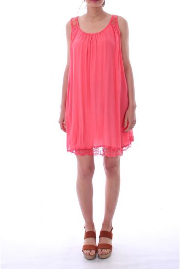 DRESS LACE 0066 CORAL