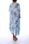 ROBE FLUIDE 0074 BLEU