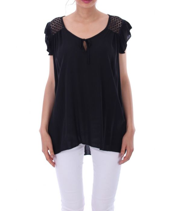 TOP DENTELLE 0077 NOIR