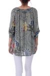 TUNIC PRINTED 0084 MILITARY GREEN