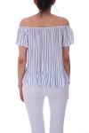 TOP RAYE EPAULES 0099 BLANC