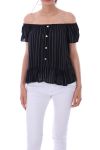 TOP RAYE EPAULES 0099 NOIR