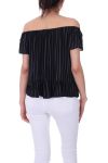 TOP RAYE EPAULES 0099 NOIR