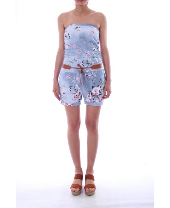 COMBINATION SHORTS 0102 LIGHT BLUE