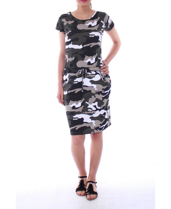ROBE MILITAIRE 0085 BLANC