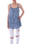 TOP FLOREALE 0104 BLU