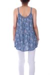 TOP FLOREALE 0104 BLU