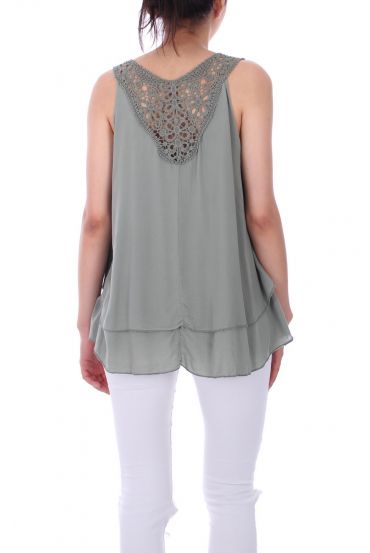 TOP BACK LACE 0105 MILITARY GREEN