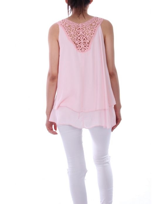 TOP BACK LACE 0105 PINK