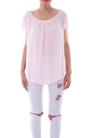 TOP SCHIENA IN PIZZO 0113 ROSA