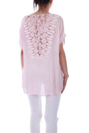 TOP BACK LACE 0115 PINK