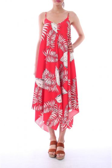 DRESS PRINTS FOR TROPICAL 0119 RED