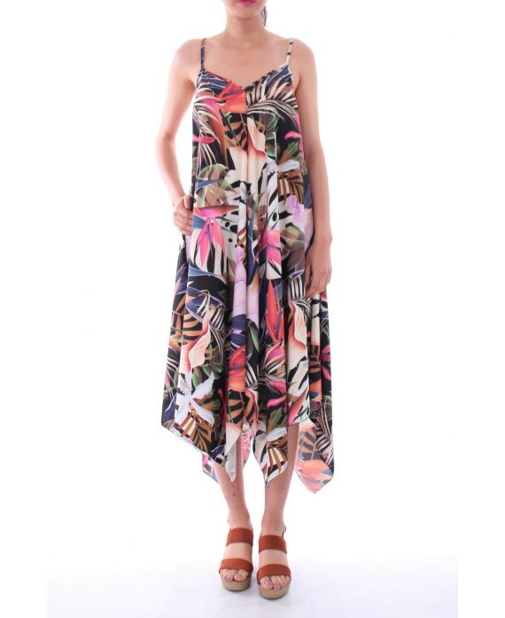 KLEID DRUCKT TROPICAL 0120