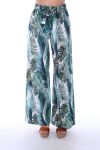 PANTS PRINTS TROPICAL 0123