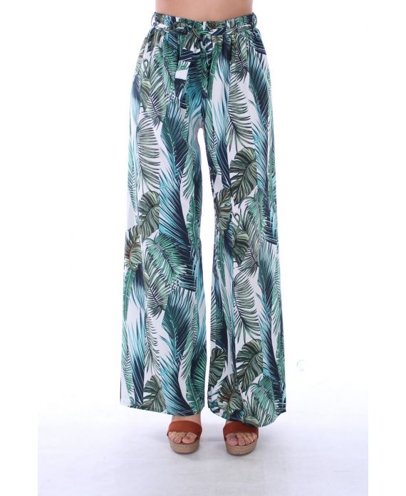 PANTALON IMPRIME TROPICAL 0123