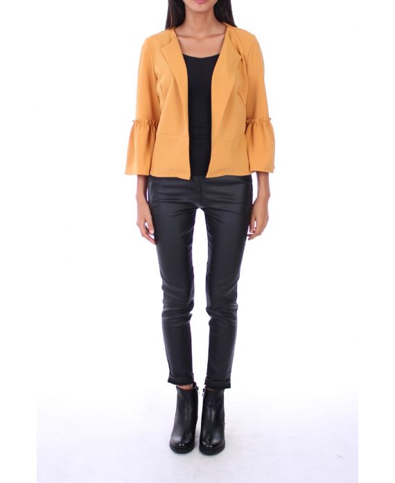 CHAQUETA 0115 MOSTAZA