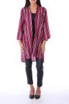 SATINE KIMONO 0135 BORDEAUX