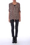 TUNIC LEOPARD 0133 CAMEL