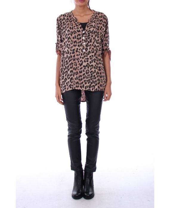 TUNIC LEOPARD 0133 CAMEL