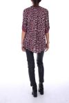 TUNIC LEOPARD 0133 BORDEAUX