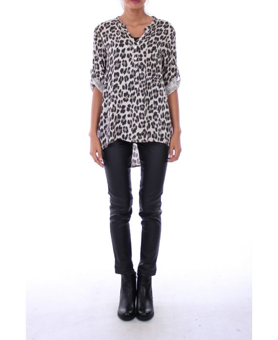 TUNIC LEOPARD 0133 BEIGE