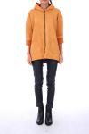 COAT ZIPS 0116 MUSTARD
