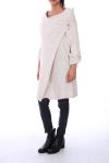 GILET SCOLLO DISPONE DI PULSANTI 0124 BEIGE