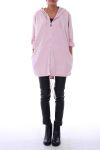 JACKE ZIPEE KAPUZE 0150 PINK