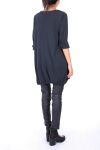 TUNIC POCKET 0137 BLACK