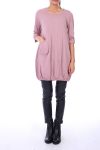 TUNIC POCKET 0137 PINK