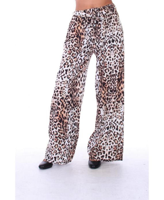 HOSEN DRUCKT 0181 LEOPARD