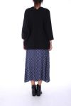 LONG SKIRT PEAS 0130 NAVY