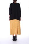 LONG SKIRT PEAS 0130 MUSTARD