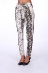 PANTALON REPTILE X 4 S-M-L-XL 0193 BEIGE