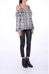 TOP SHOULDERS OPEN 0211 REPTILE