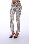 BROEK REPTIEL X 4 S-M-L-XL 0223 BEIGE