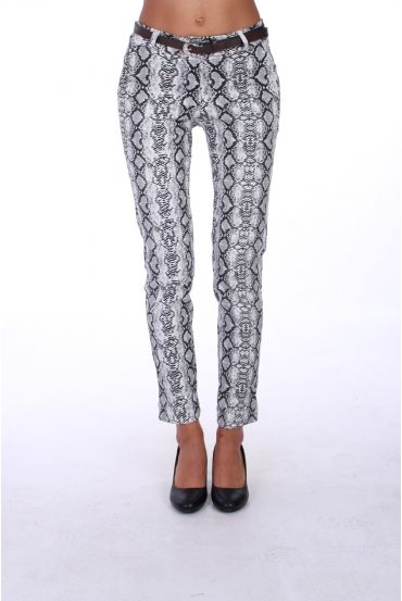 BROEK REPTIEL X 4 S-M-L-XL 0223 GRIJS