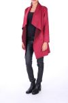 COAT NUBUCK 0231 BORDEAUX