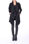 COAT NUBUCK 0231 BLACK