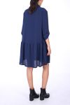 KLEID FORM HEMD BOUTONEE 0222 BLAU