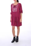 KLEID BÖHMEN PAILLETTEN-0236 BORDEAUX