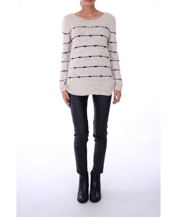 PULLOVER 0250 BEIGE