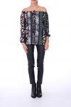 BLUSA IMPRESA 0264 CAQUI