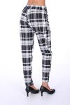 PANTALONES X 4 AZULEJOS S M L XL 0266 NEGRO